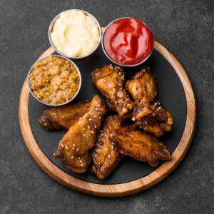 Oven Baked Wings (10 Pieces)