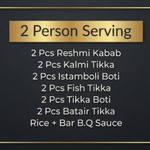 Zaiqa Bar B.Q Platter  2 Person Serving