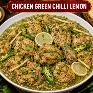 Chicken Green Chilli Lemon