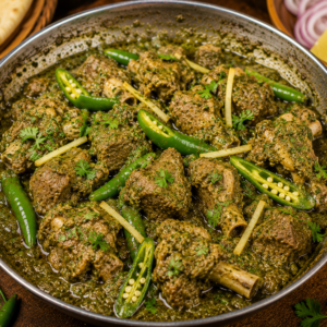 Mutton Hari Mirch